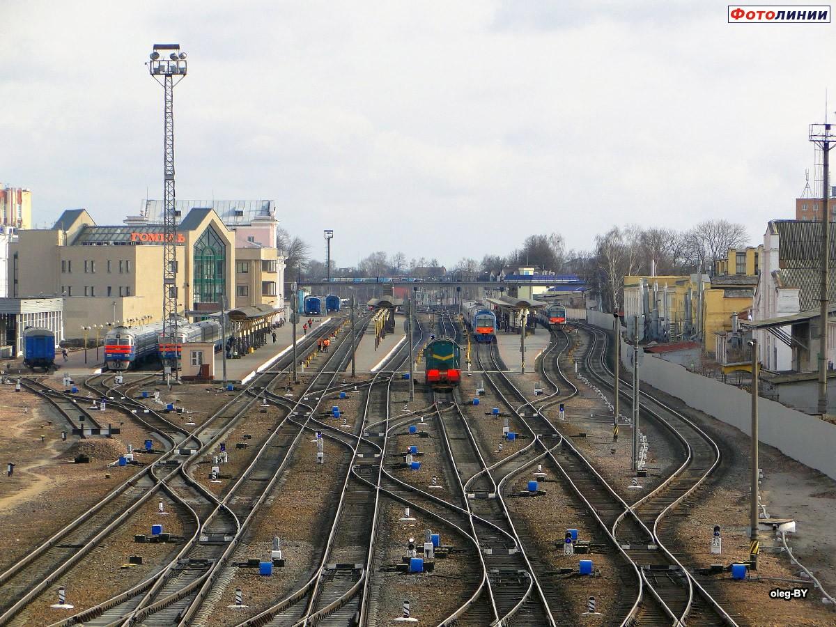 Железнодорожный вокзал гомель
