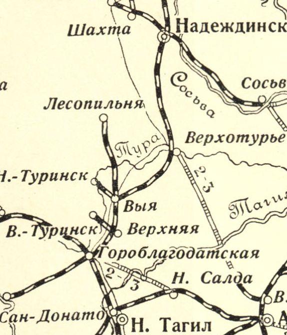 Где выи. Станция выя. Станция выя Свердловская область на карте. Старые карты Верхотурья. Старая карта Верхотурье.